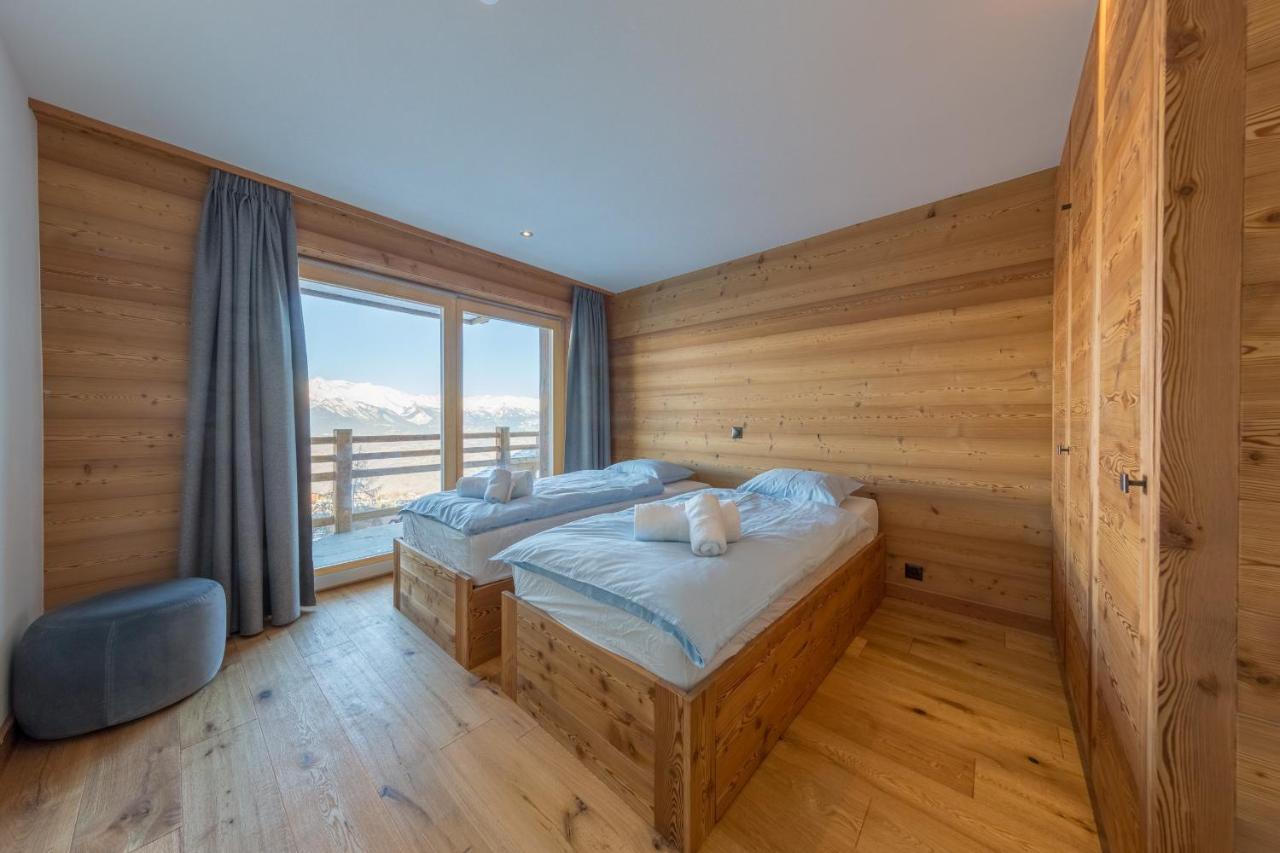 Oak Tree Chalet - On The Ski Slope - Luxury! Nendaz Exterior photo